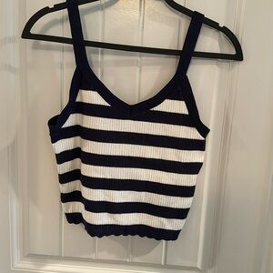 Universal Thread striped cropped tank